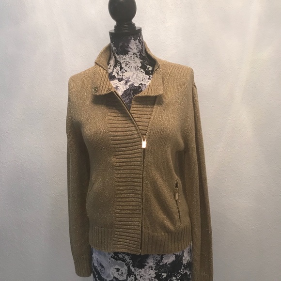 Gold Michael Kors Jacket - Picture 1 of 4